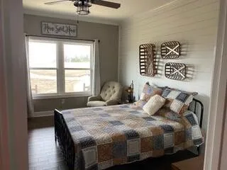 The Beauty Hill guest room at Barkley Farm Bed & Breakfast